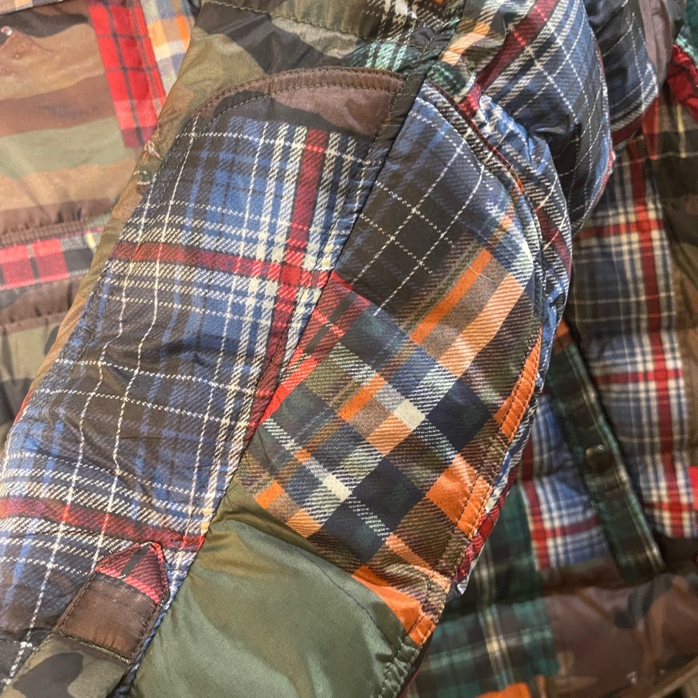 Polo Ralph Lauren patchwork puffer jacket. NWOT - Picture 7 of 11
